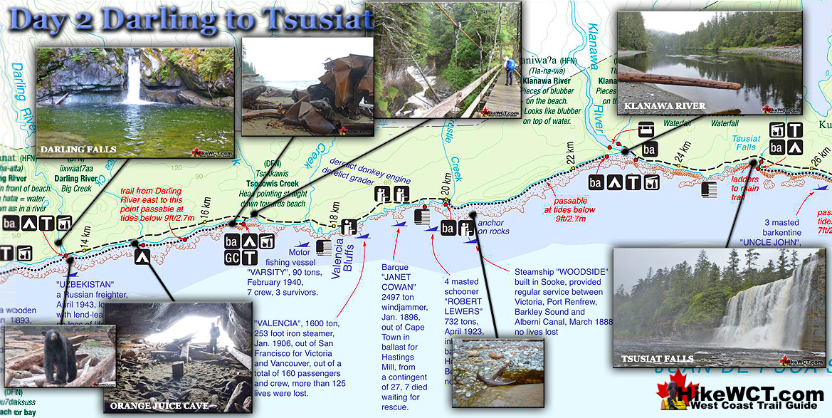 Day 2 Darling to Tsusiat Day 2 Darling to Tsusiat