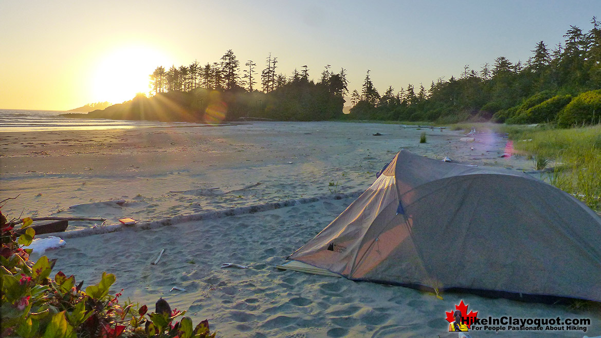 Vargas Island Ahous Bay Tent